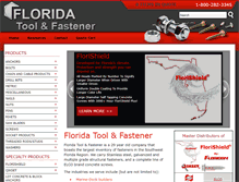 Tablet Screenshot of floridatoolandfastener.com